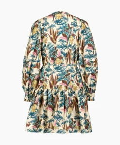 Jurken^Ulla Johnson Mini Jurk Karina Midden Geel