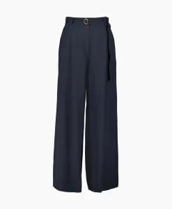 Broeken^Ulla Johnson Pantalon Hazel Donker Blauw
