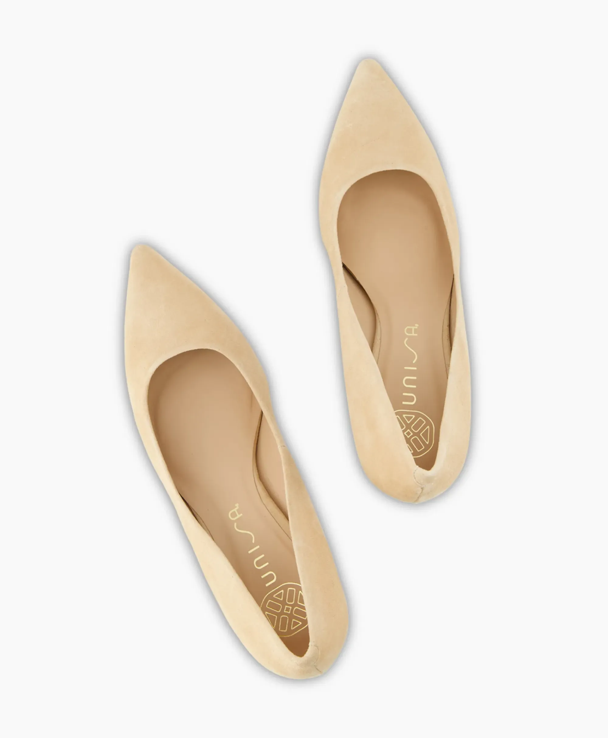 Pumps^Unisa Pump Larson Ks Beige