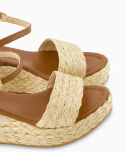 Sandalen^Unisa Sandaal Met Hak Kebek_Mar Bruin