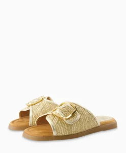 Sandalen^Unisa Sandaal Zonder Hak Crayyu Goud