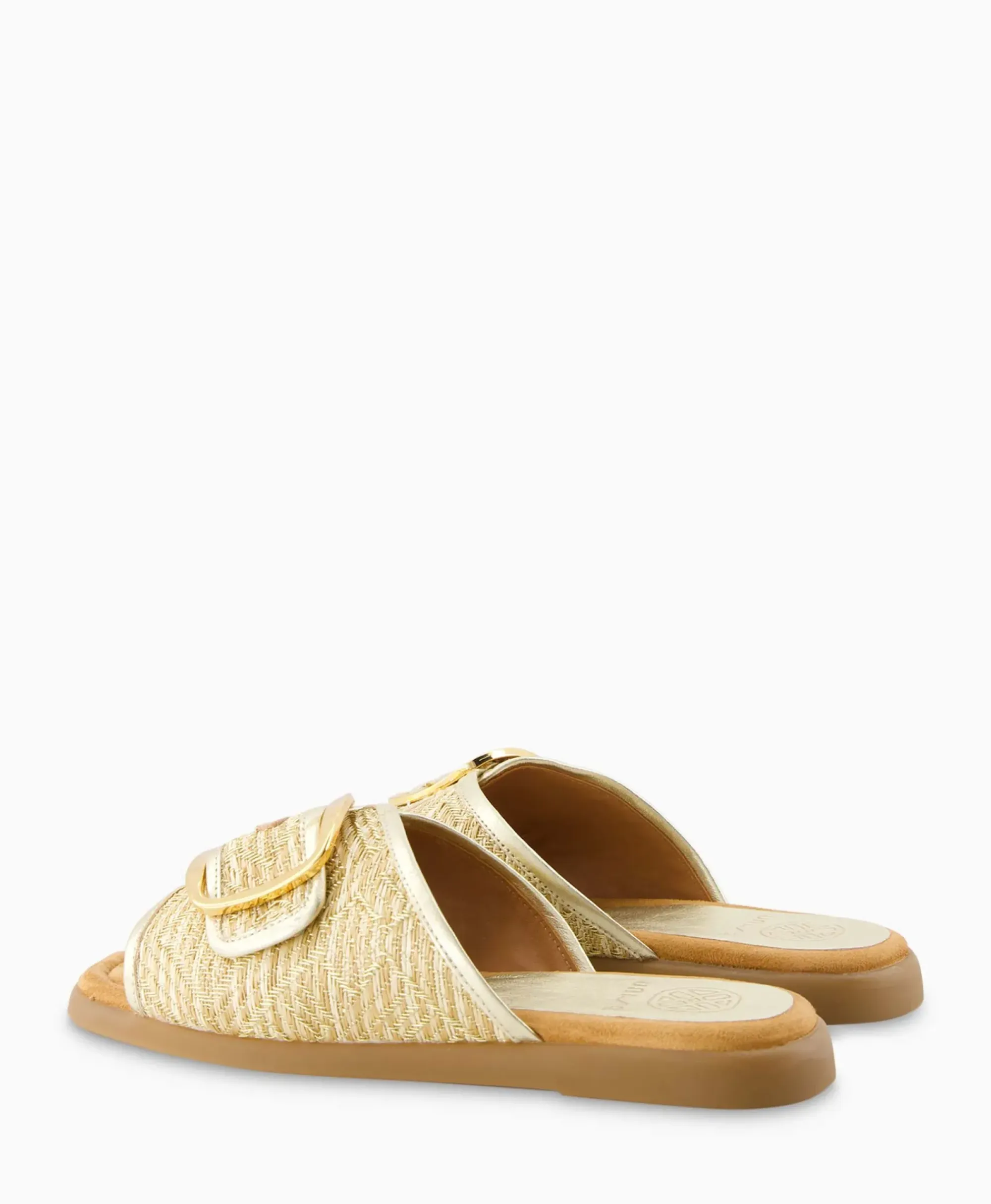 Sandalen^Unisa Sandaal Zonder Hak Crayyu Goud