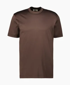 T-Shirts^Valenza T-Shirt Interlock Supima Bruin