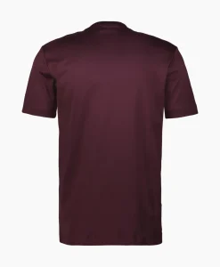 T-Shirts^Valenza T-Shirt Interlock Supima Bordeaux