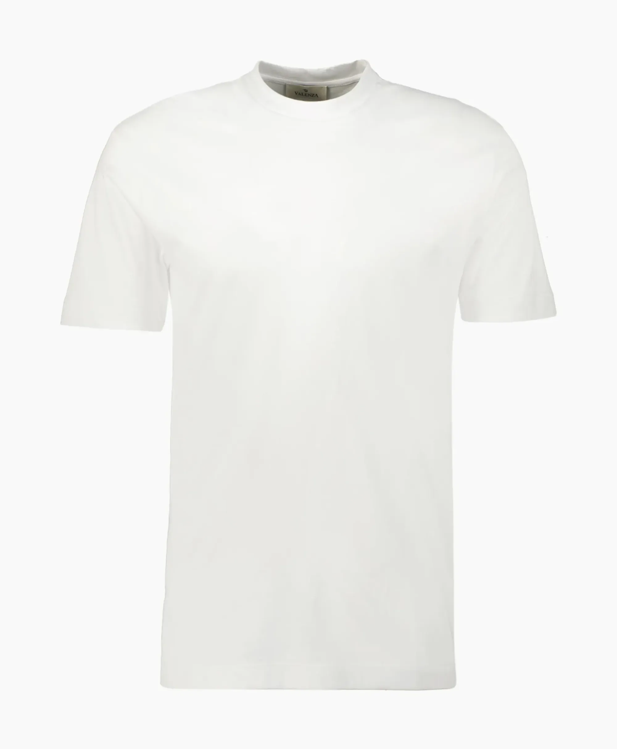 T-Shirts^Valenza T-Shirt Interlock Supima Wit