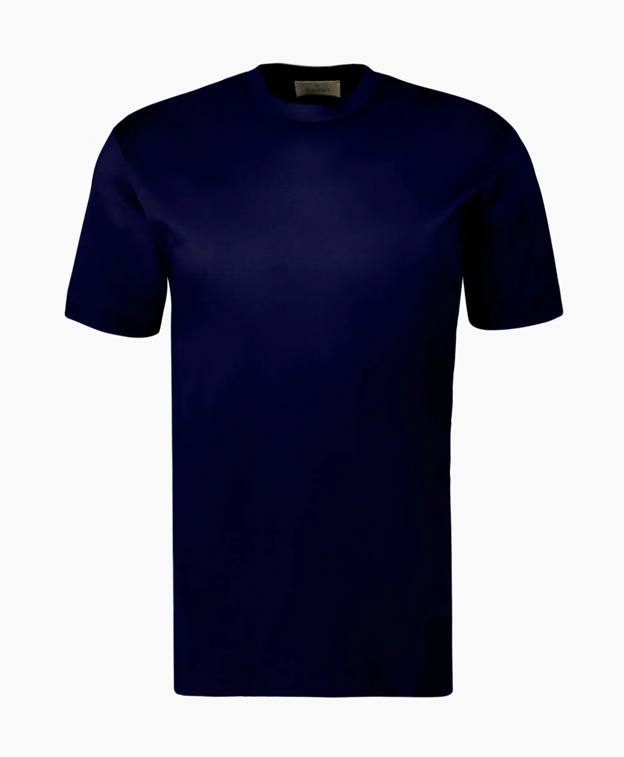 T-Shirts^Valenza T-Shirt Interlock Supima Blauw