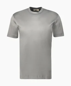 T-Shirts^Valenza T-Shirt Interlock Supima Licht Grijs