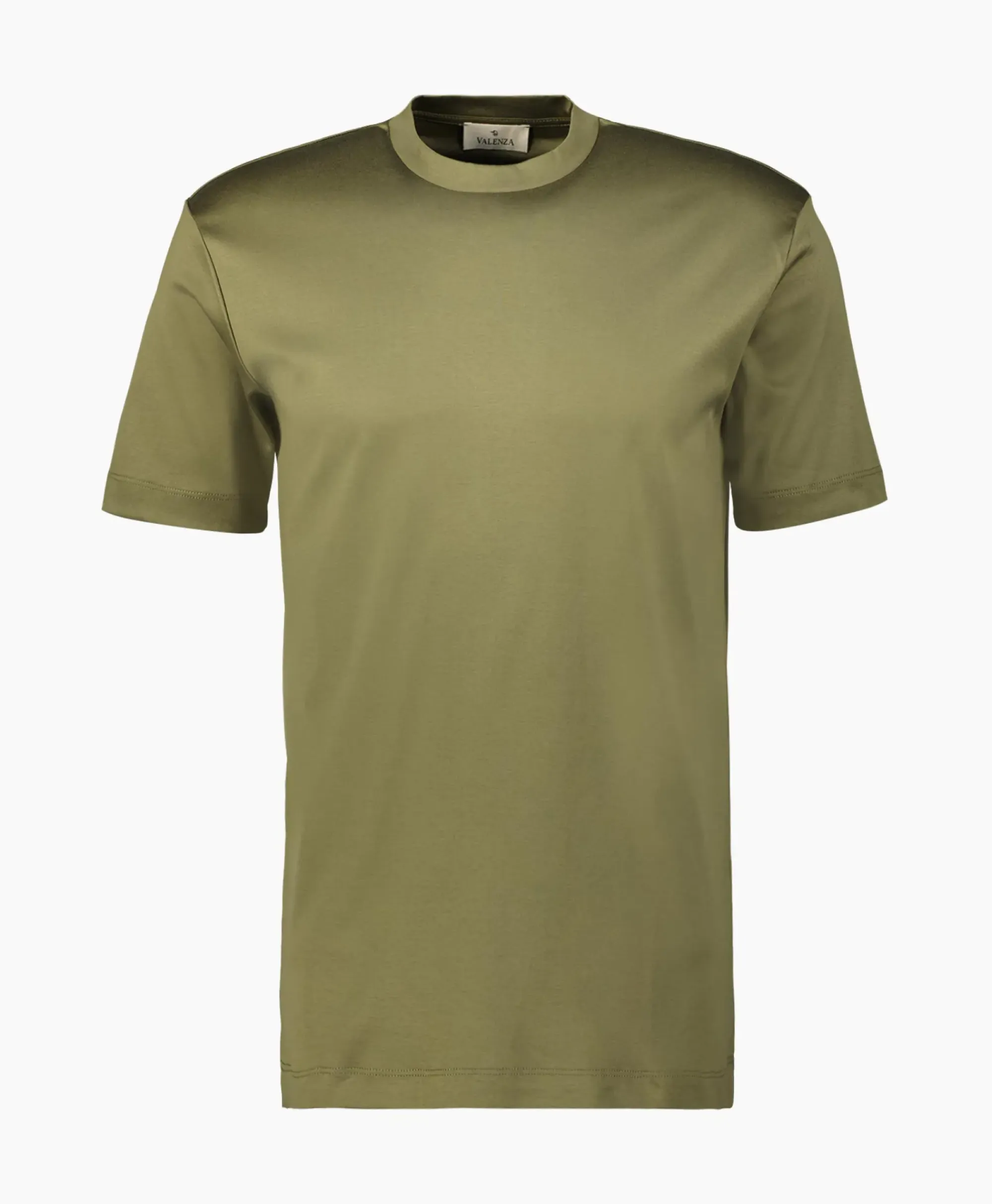 T-Shirts^Valenza T-Shirt Interlock Supima Groen
