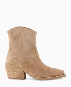 Laarzen^Via Vai Enkellaars Eveline Beige