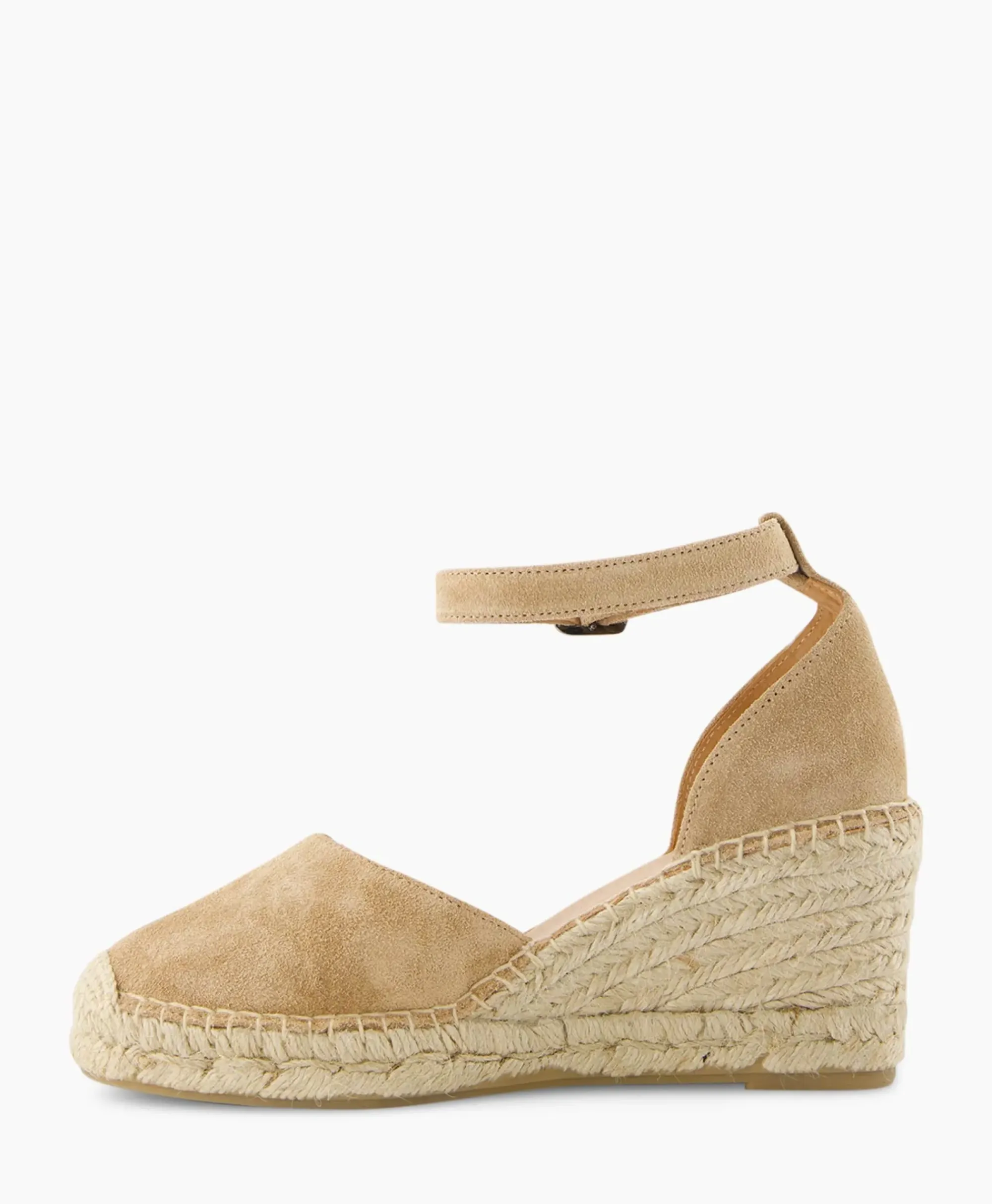 Instappers^Via Vai Espadrille Flora Braid Beige