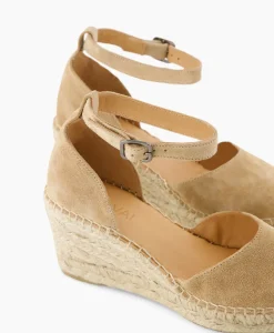 Instappers^Via Vai Espadrille Flora Braid Beige