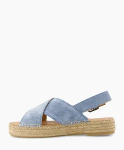 Instappers^Via Vai Espadrille Mondi Sun Blauw