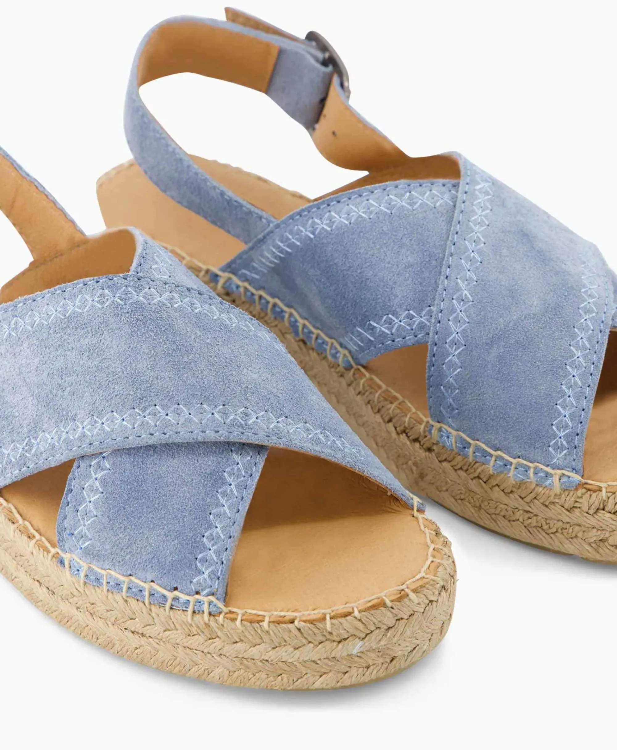 Instappers^Via Vai Espadrille Mondi Sun Blauw