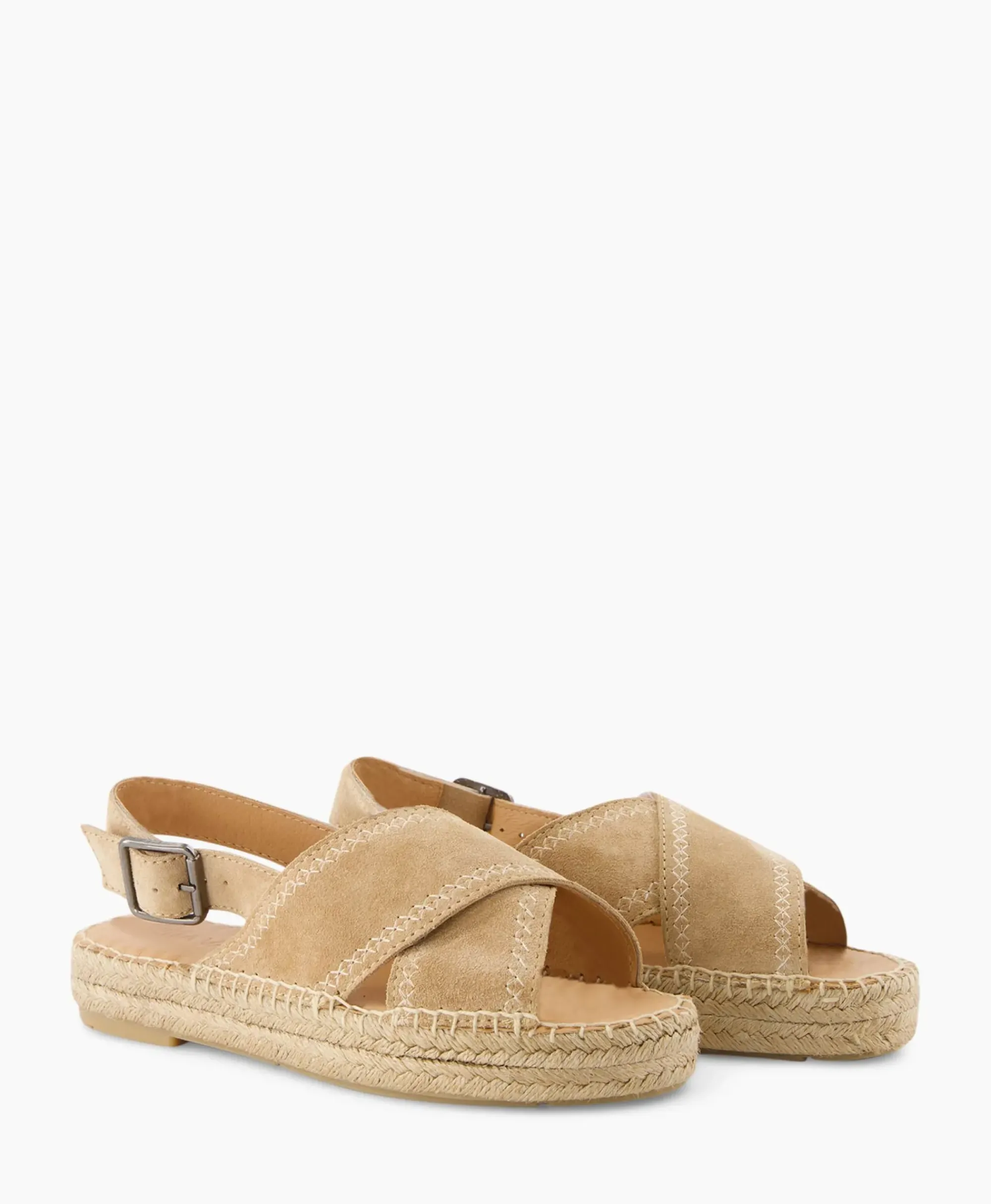 Instappers^Via Vai Espadrille Mondi Sun Beige