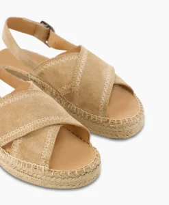 Instappers^Via Vai Espadrille Mondi Sun Beige