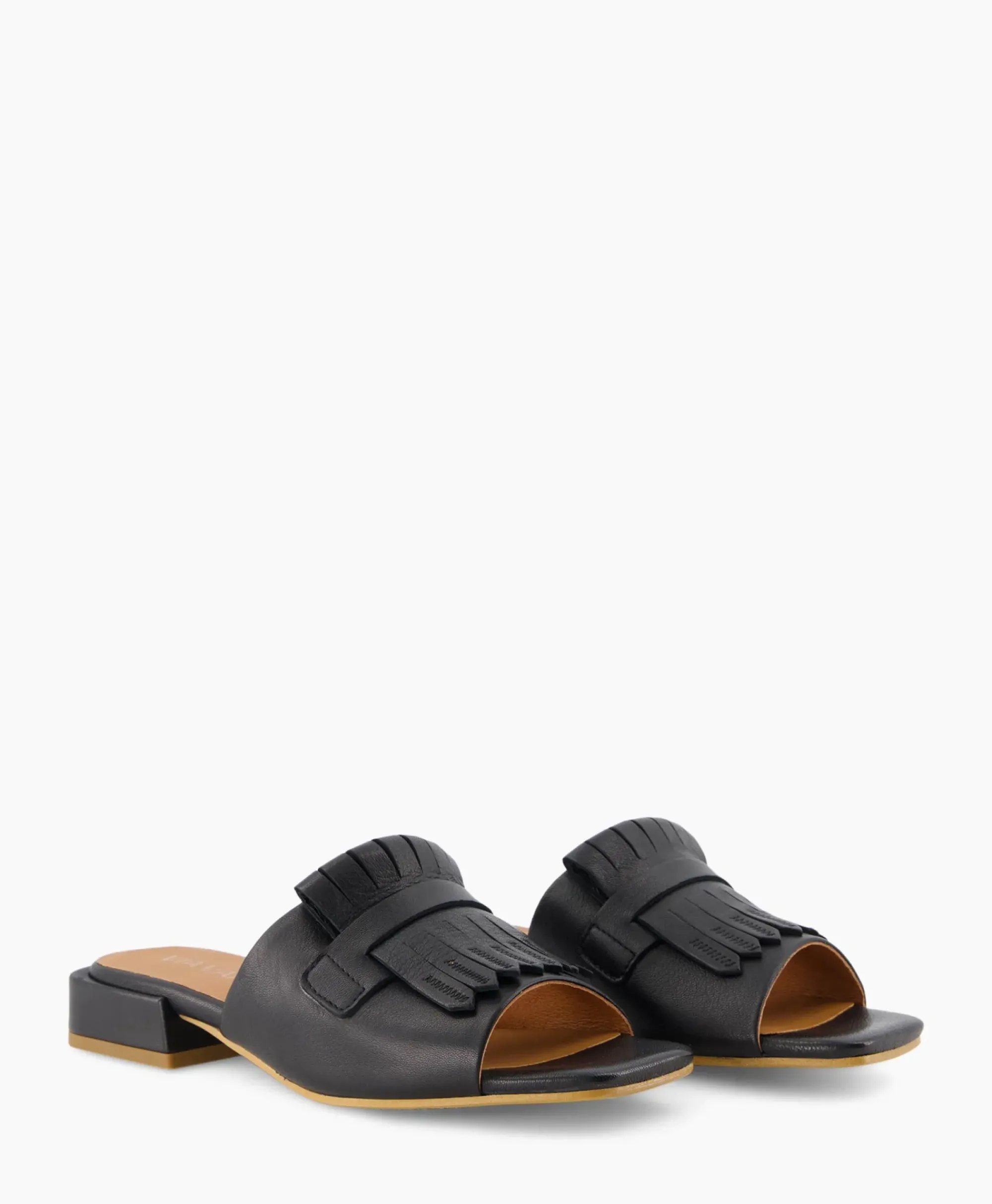 Sandalen^Via Vai Sandaal Met Hak Gigi Randy Zwart