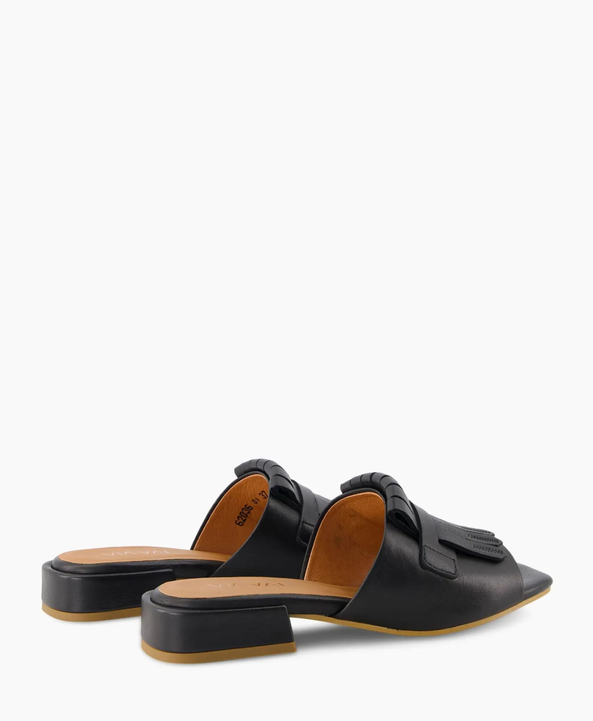 Sandalen^Via Vai Sandaal Met Hak Gigi Randy Zwart