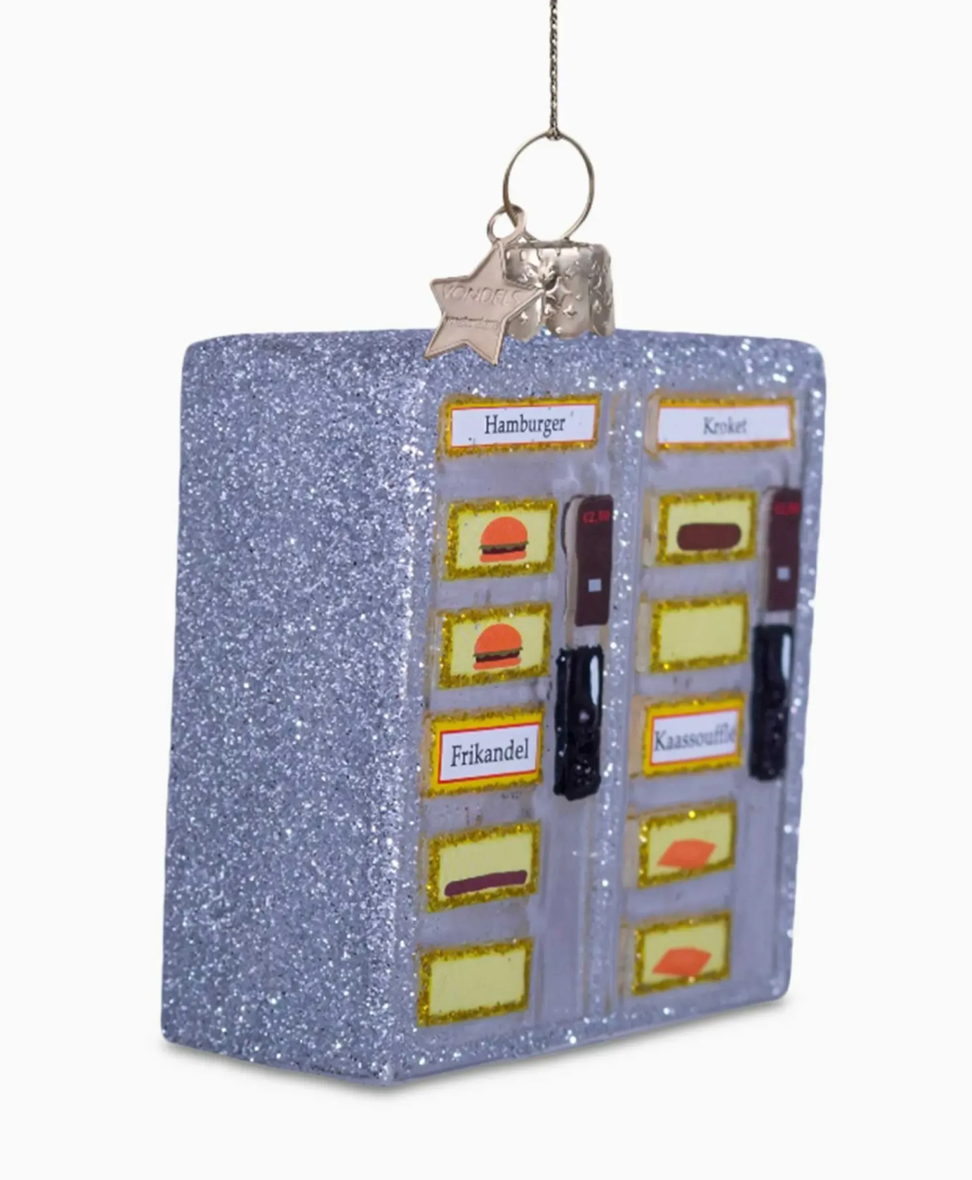 Lifestyle^Vondels Kerstbal Snackwand Zilver