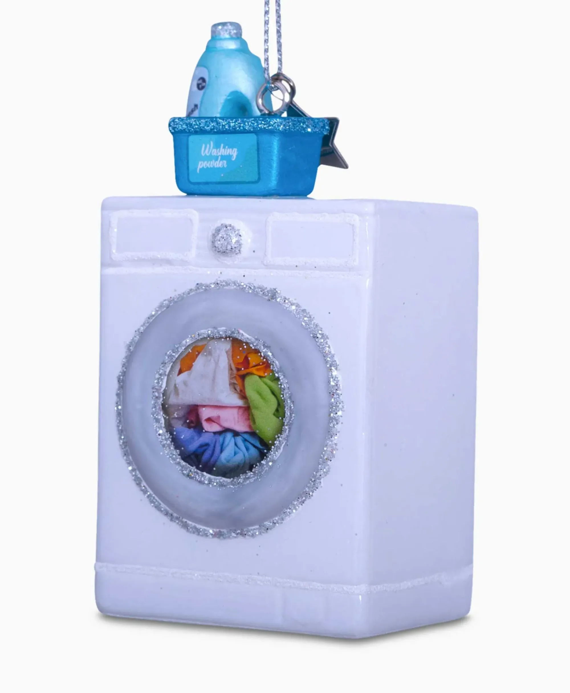 Lifestyle^Vondels Kerstbal Wasmachine Wit
