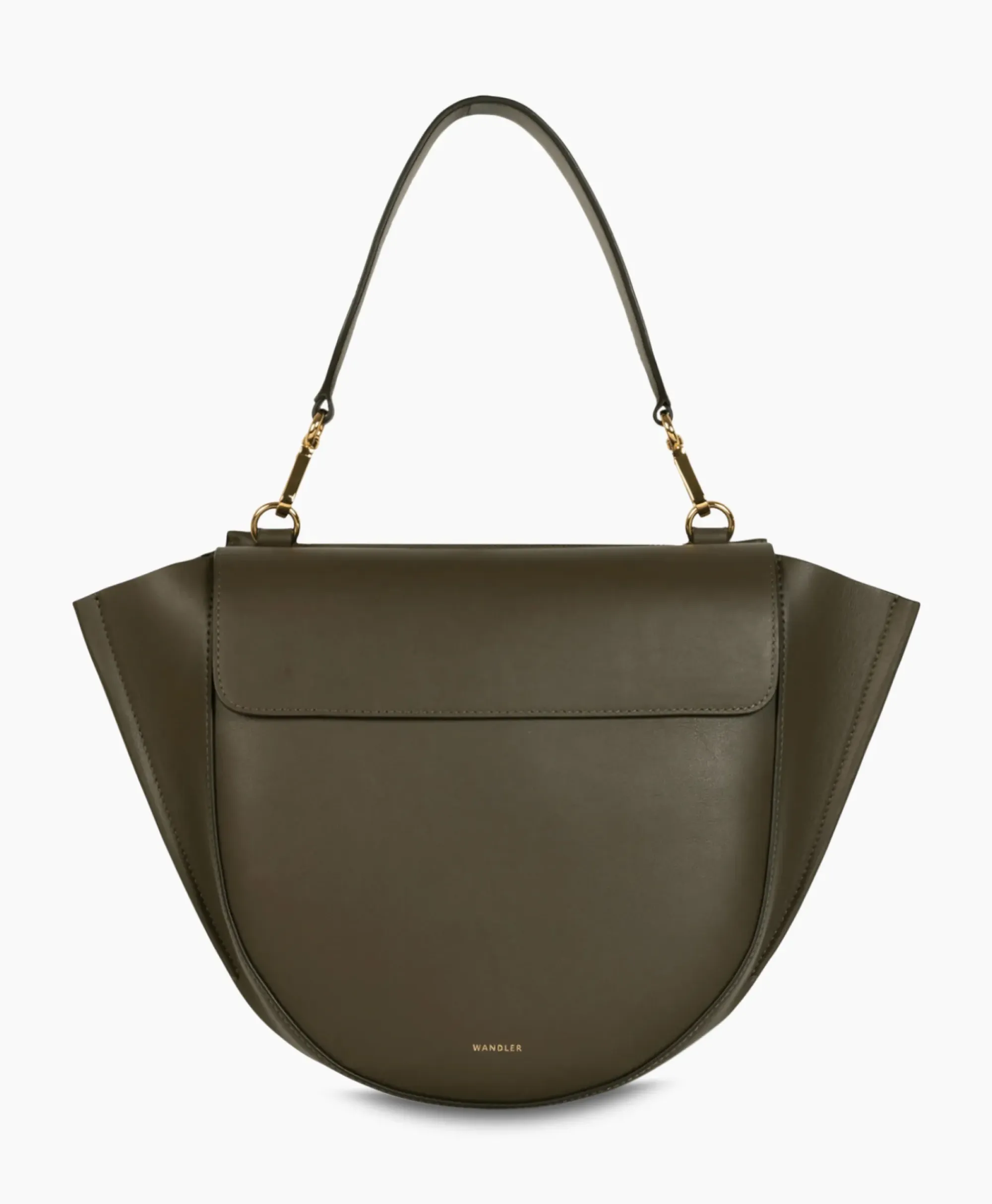 Tassen^Wandler Crossbody Tas Hortensia Medium Taupe