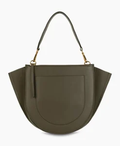 Tassen^Wandler Crossbody Tas Hortensia Medium Taupe