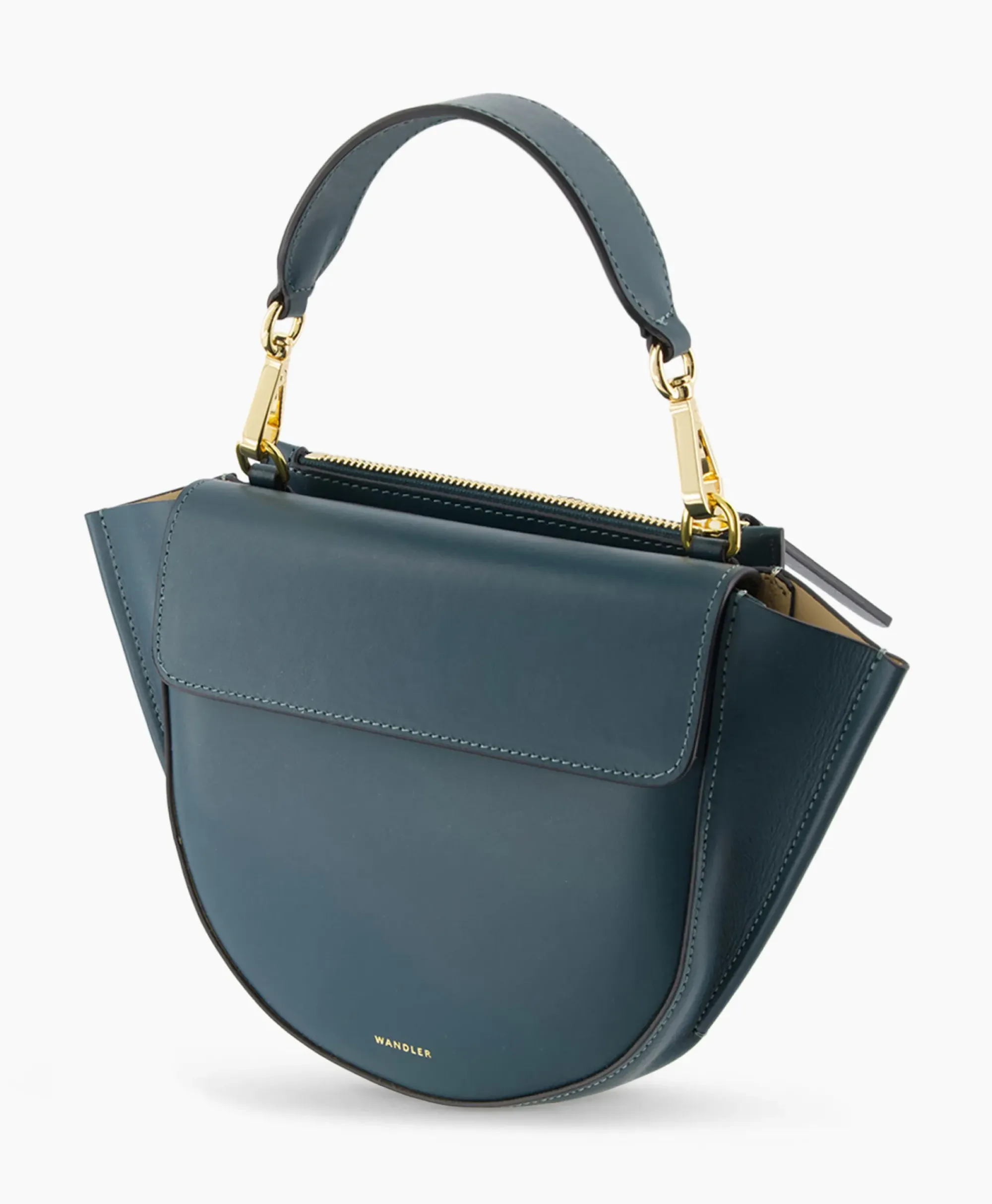 Tassen^Wandler Crossbody Tas Hortensia Mini Petrol