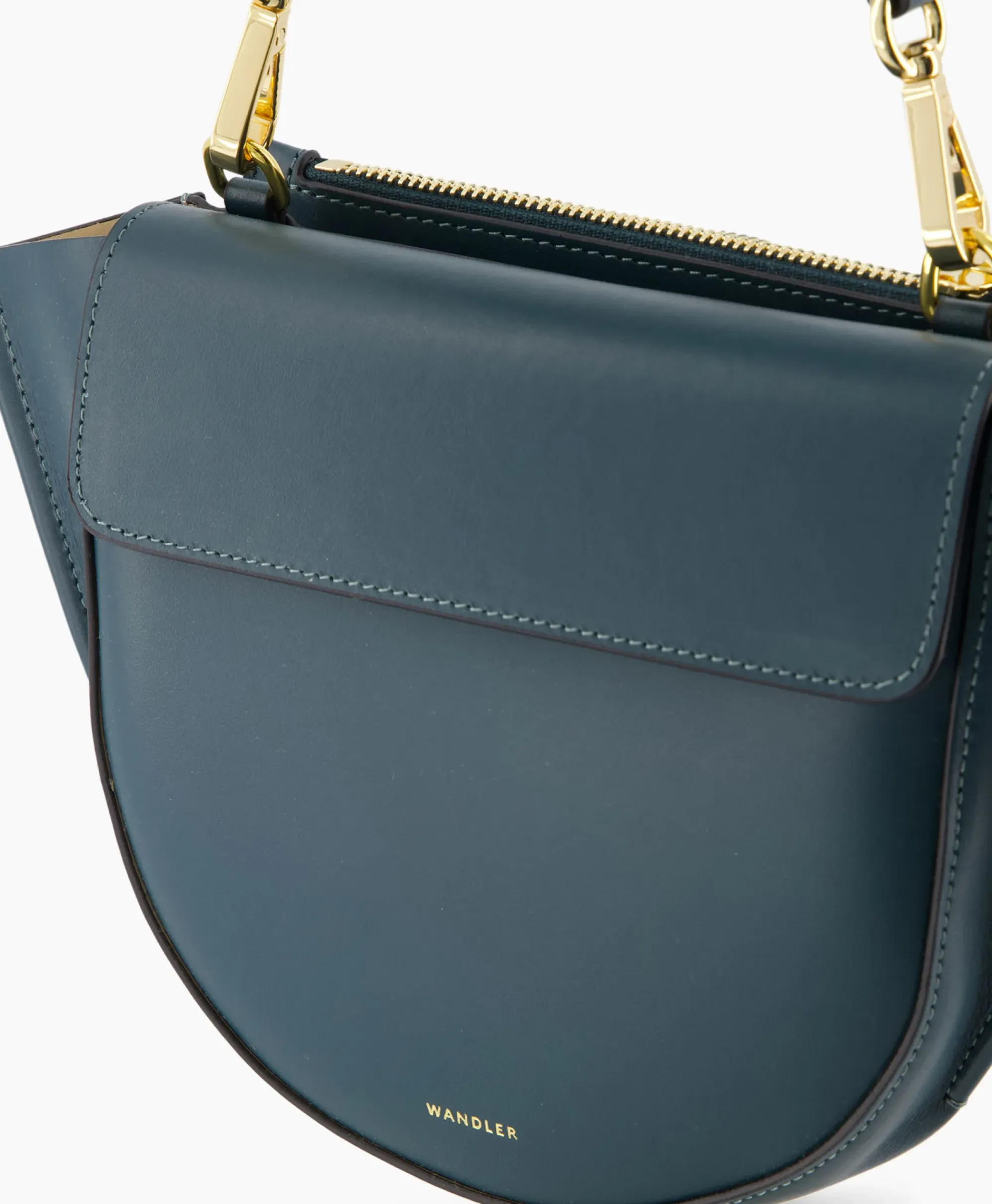 Tassen^Wandler Crossbody Tas Hortensia Mini Petrol