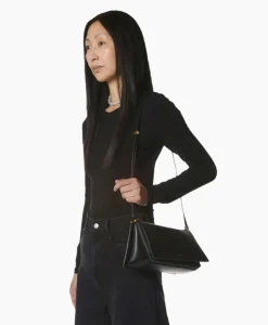 Tassen^Wandler Schouder / Hand Tas Uma Baguette Zwart