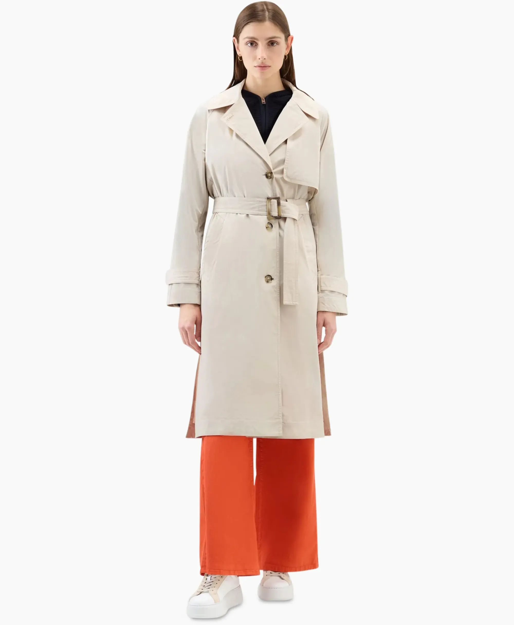 Jassen^Woolrich Trenchcoat Summer Beige