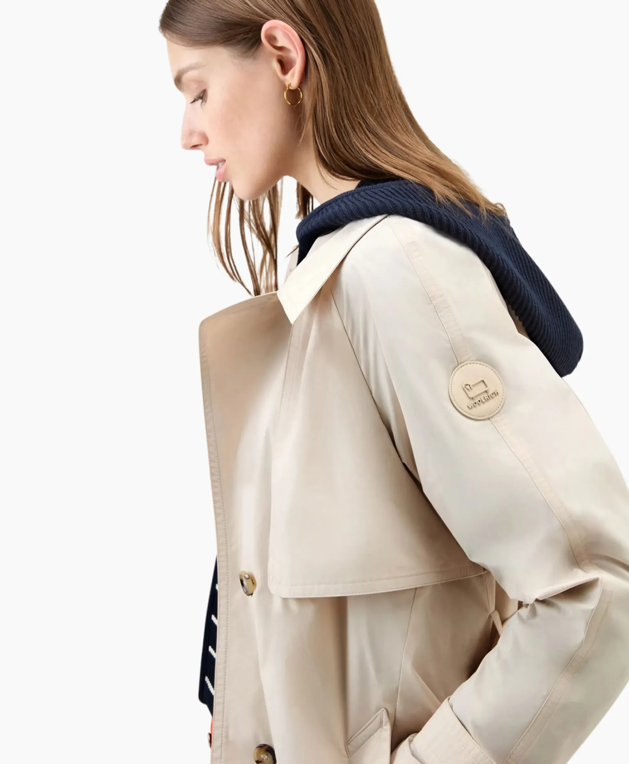 Jassen^Woolrich Trenchcoat Summer Beige
