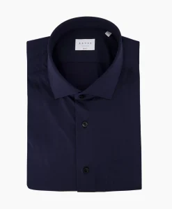 Overhemden^Xacus Active Shirt Donker Blauw