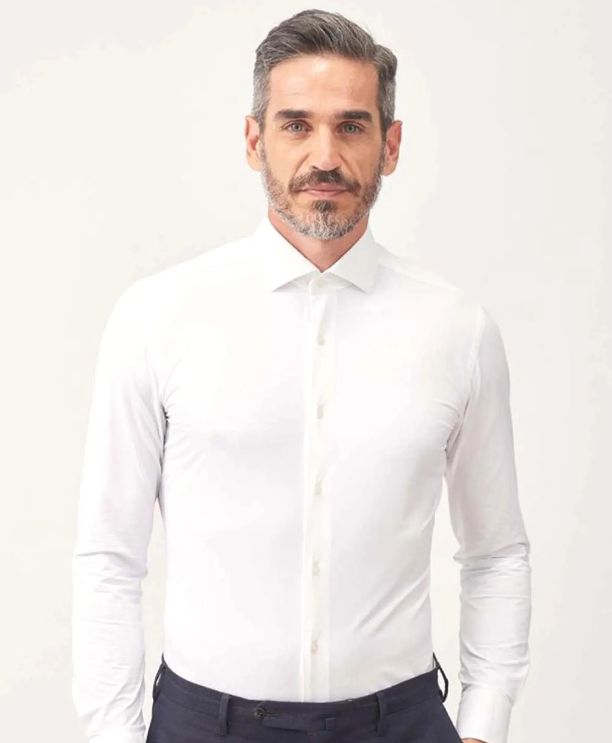 Overhemden^Xacus Active Shirt Wit