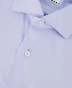 Overhemden^Xacus Tailor Fit Shirt Licht Blauw