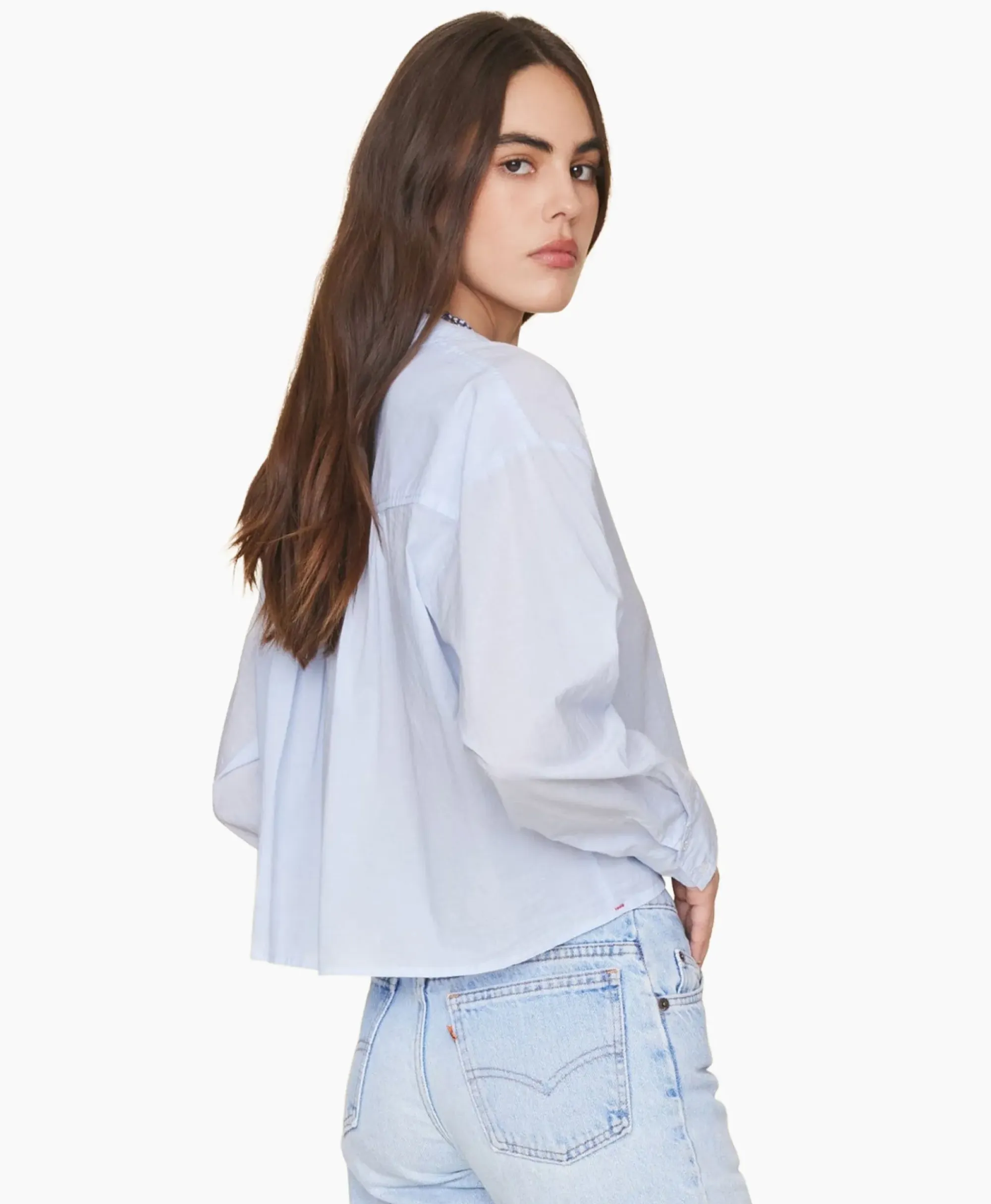 Blouses^Xirena Blouse Dawson Licht Blauw