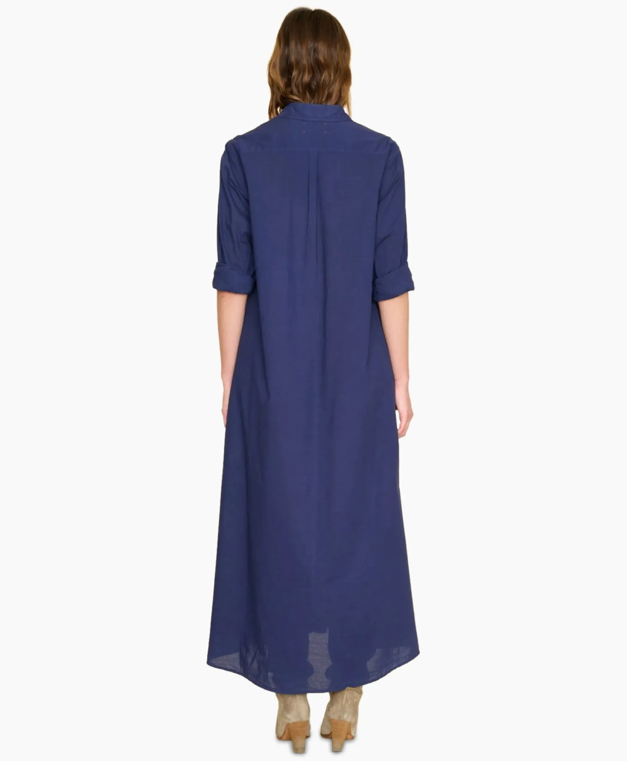 Bruiloftskleding^Xirena Maxi Jurk Boden Donker Blauw