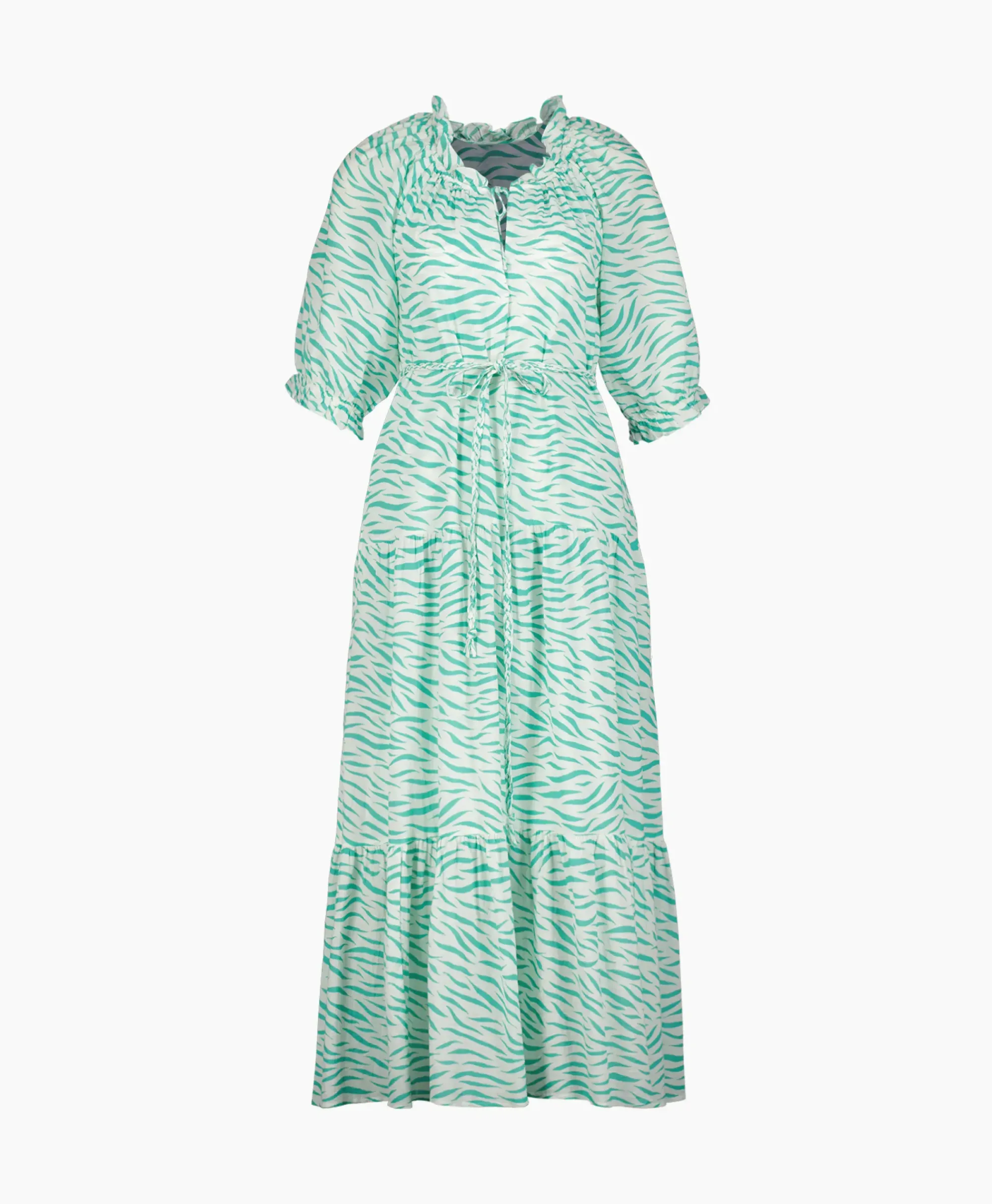 Bruiloftskleding^Xirena Maxi Jurk Lyta Dress Groen