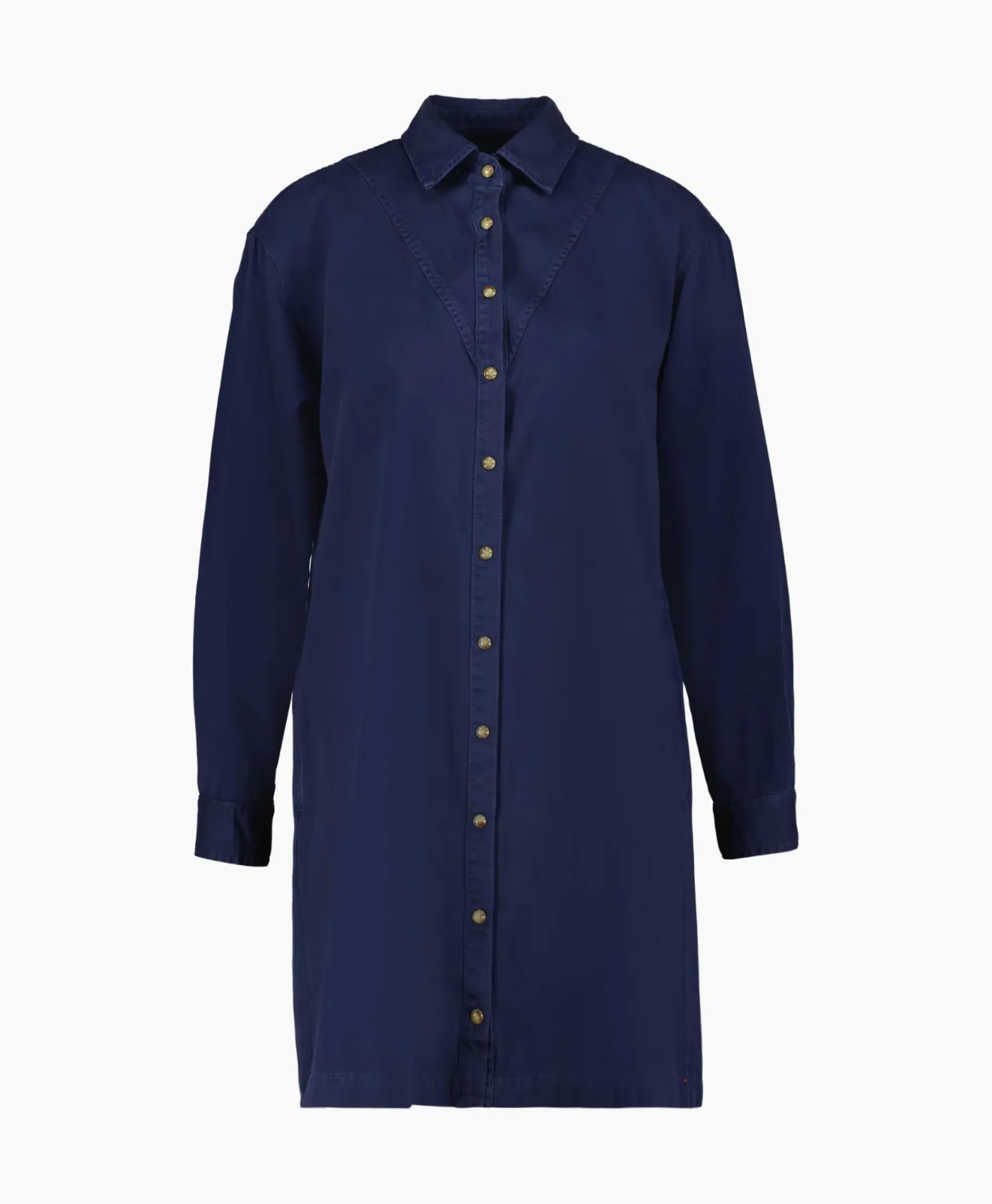 Bruiloftskleding^Xirena Mini Jurk Keegan Twill Blauw