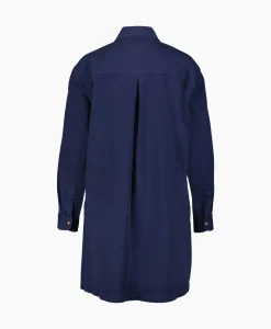 Bruiloftskleding^Xirena Mini Jurk Keegan Twill Blauw
