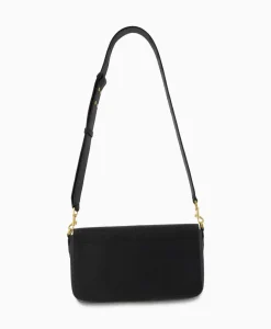 Tassen^Zadig & Voltaire Zadig & Voltaire Crossbody Tas Borderline Daily Grained Leath Zwart