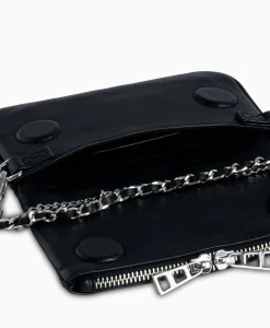 Tassen^Zadig & Voltaire Zadig & Voltaire Crossbody Tas Rock Nano Plumetis Zwart