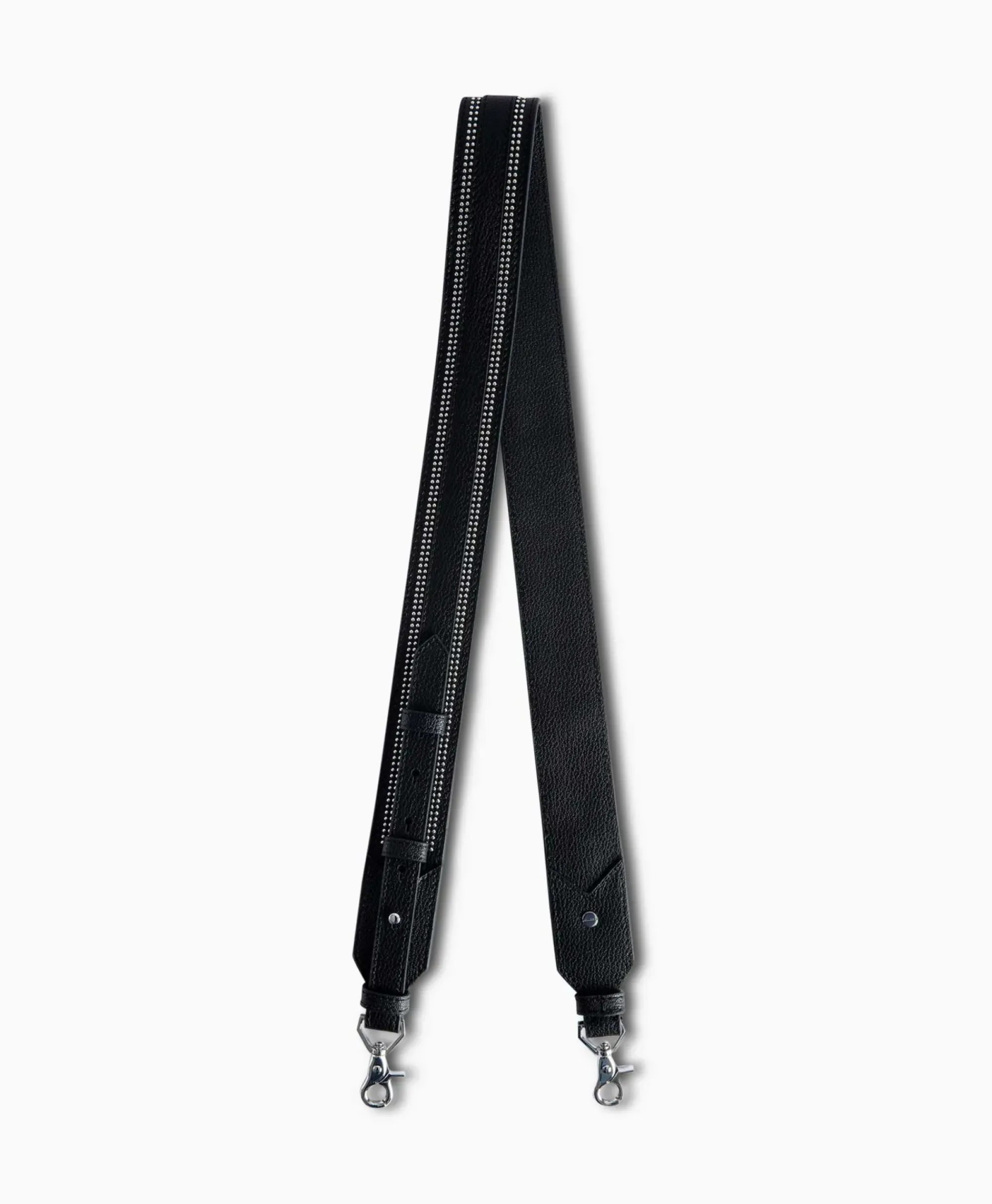 Riemen^Zadig & Voltaire Zadig & Voltaire Riem Strap Adjustable Overstudded Zwart