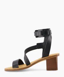 Sandalen^Zadig & Voltaire Zadig & Voltaire Sandaal Met Hak Cecilia Caprese Sandal Leather Zwart
