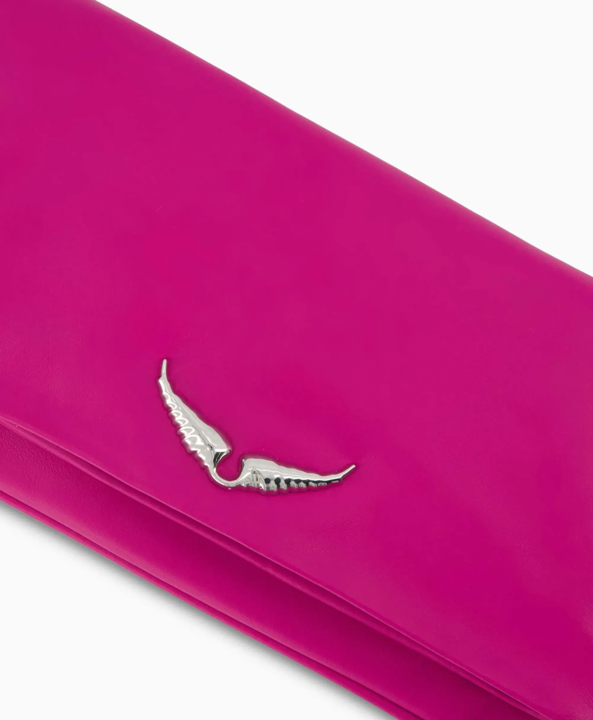 Tassen^Zadig & Voltaire Zadig & Voltaire Schouder / Hand Tas Rock Eternal Smooth Calfskin Paars