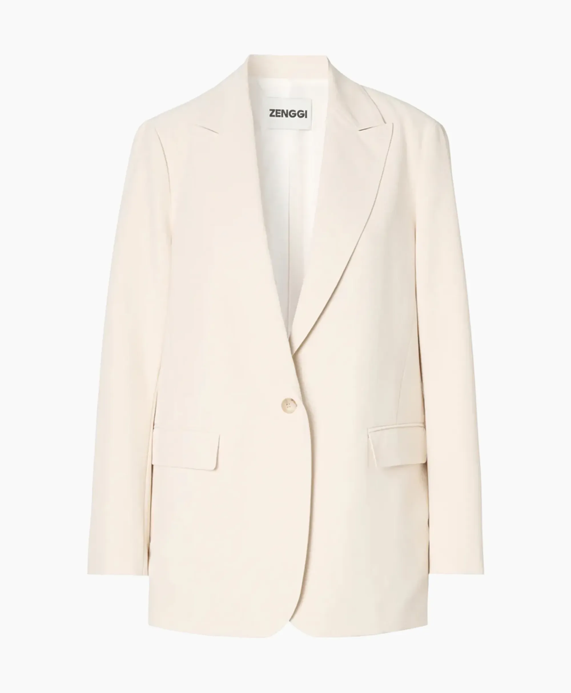 Blazers^Zenggi Blazer Cool Panama Off White