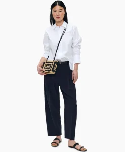 Blouses^Zenggi Blouse Boyfriend Wit
