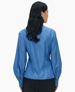Blouses^Zenggi Blouse Puff Sleeve Blauw