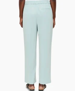 Broeken^Zenggi Chino Japanese Crepe Relaxed Licht Groen