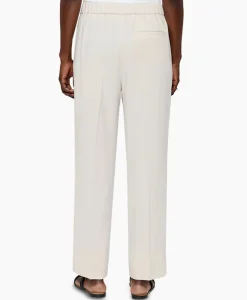 Broeken^Zenggi Chino Japanese Crepe Relaxed Off White