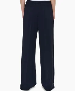 Broeken^Zenggi Pantalon Techno Silk Donker Blauw