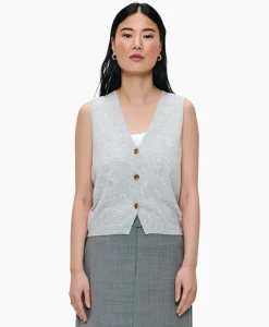 Truien^Zenggi Spencer Sleeveless Licht Grijs